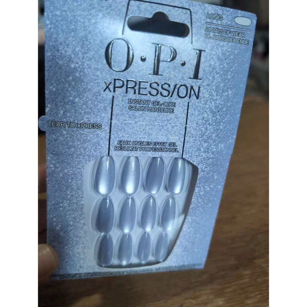 OPI xPress On - Trailglazer Instant Gel-Like Salon Manicure Long Nails Sealed